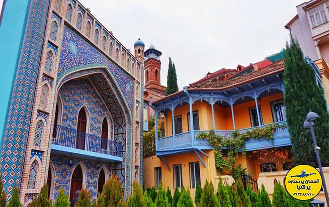 حمام گوگردی اوربیلیانی تفلیس گرجستان