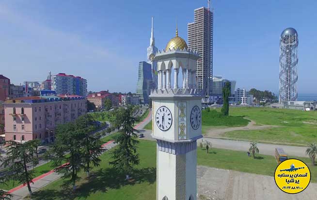 مشخصات بنای برج ساعت چاچا باتومی