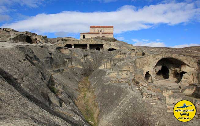 معماری شهر سنگی اوپلیستیخه گرجستان