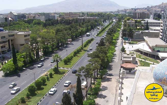 خیابان لطفعلی خان زند شیراز